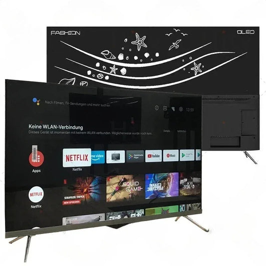 【Hot】43 Inch OLED 4K Ultra HD Smart Android TV | Ultra-Thin Bezel Design, HDR, For Bedroom Gaming