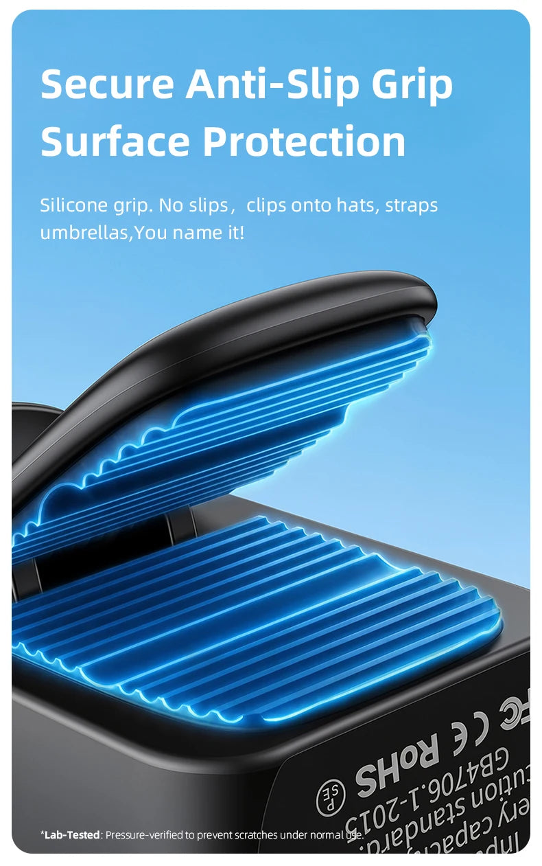 Mini Ice Compress Fan High Speed Cooling Ice Pack Fan 3000mAh 5 Speeds 180°Adjustable LED Display USB Rechargeable Portable Fans