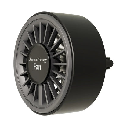 New car aromatherapy fan, USB cool seven color ambient lighting, three adjustable car fans, large truck van car fan