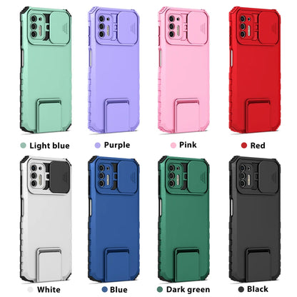 For Motorola Moto G Power G Stylus 2021 Case Slide Camera Protect Phone Case For Moto G Pure G9 Plus G30 Stand Armor Back Cover