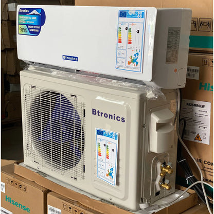 Btronics 220V 9000btu 12000btu 18000btu 24000btu Cooling and Heating Super Save Energy Wall Mounted Wifi Air Conditioner OEM