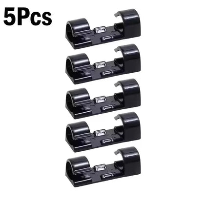 Cable Organizer Clips Wire Holder Self Adhesive Desktop Cord Management for PC Mouse USB Power Cord Fixer Wall Car Home Office