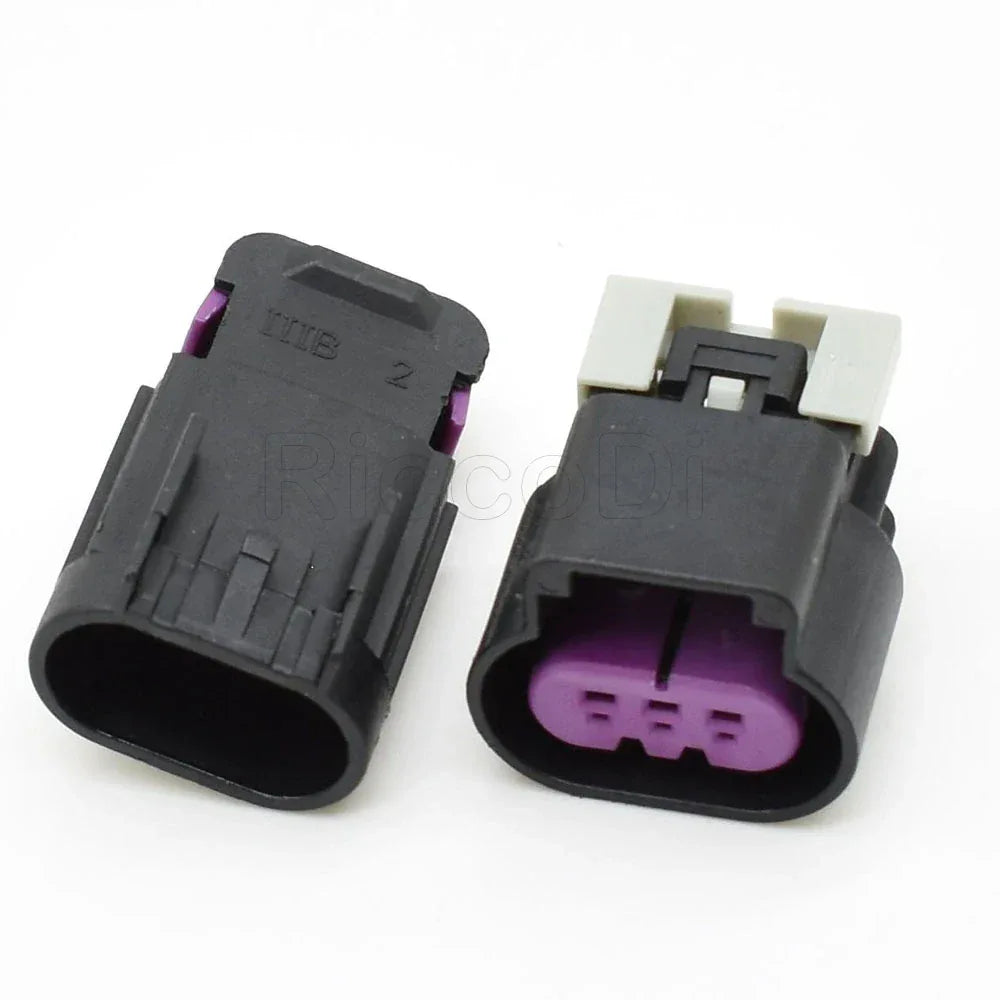 1 Set Female Male 15326808 13519047 3 Way GT 150 Auto Plug For Fuel Sensor Applications GM Delphi Connector