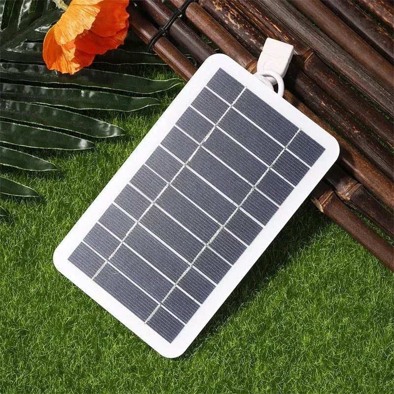 2-15W 5V USB Type-C Solar Panel Charger Kit Portable Flexible Lightweight Mini System for Phones Power Banks Car Camping Hiking