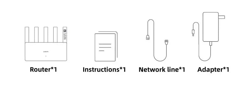 Xiaomi BE5000 Router Wi-Fi 7 Dual-Band Mesh System 2.4/5GHz with 2.5G Port IPTV Support OFDMA Signal Boost for Home or Gaming
