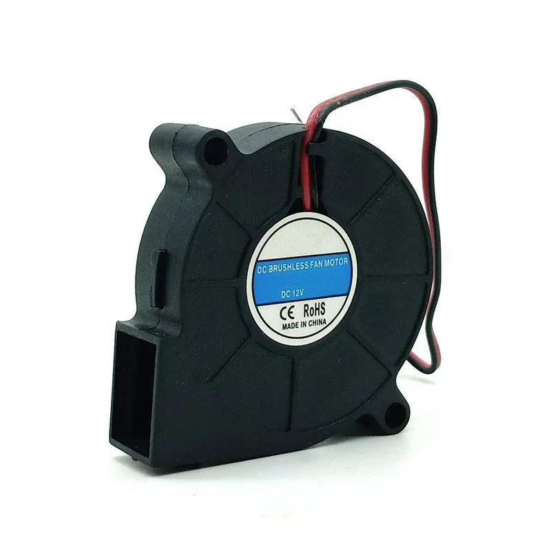 Blower Turbin Fan Motor 12V 5CM 50X50x15mm Silent Cooler CPU GPU VGA Cooling Fan Heat Dissipation DC Brushless Motor Fan