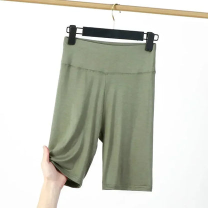 Plus Size Safety Shorts Women Summer Cotton Elastic Boyshorts Panties Female High Waist Anti Rubbing Underskirt Shorts 45-130KG