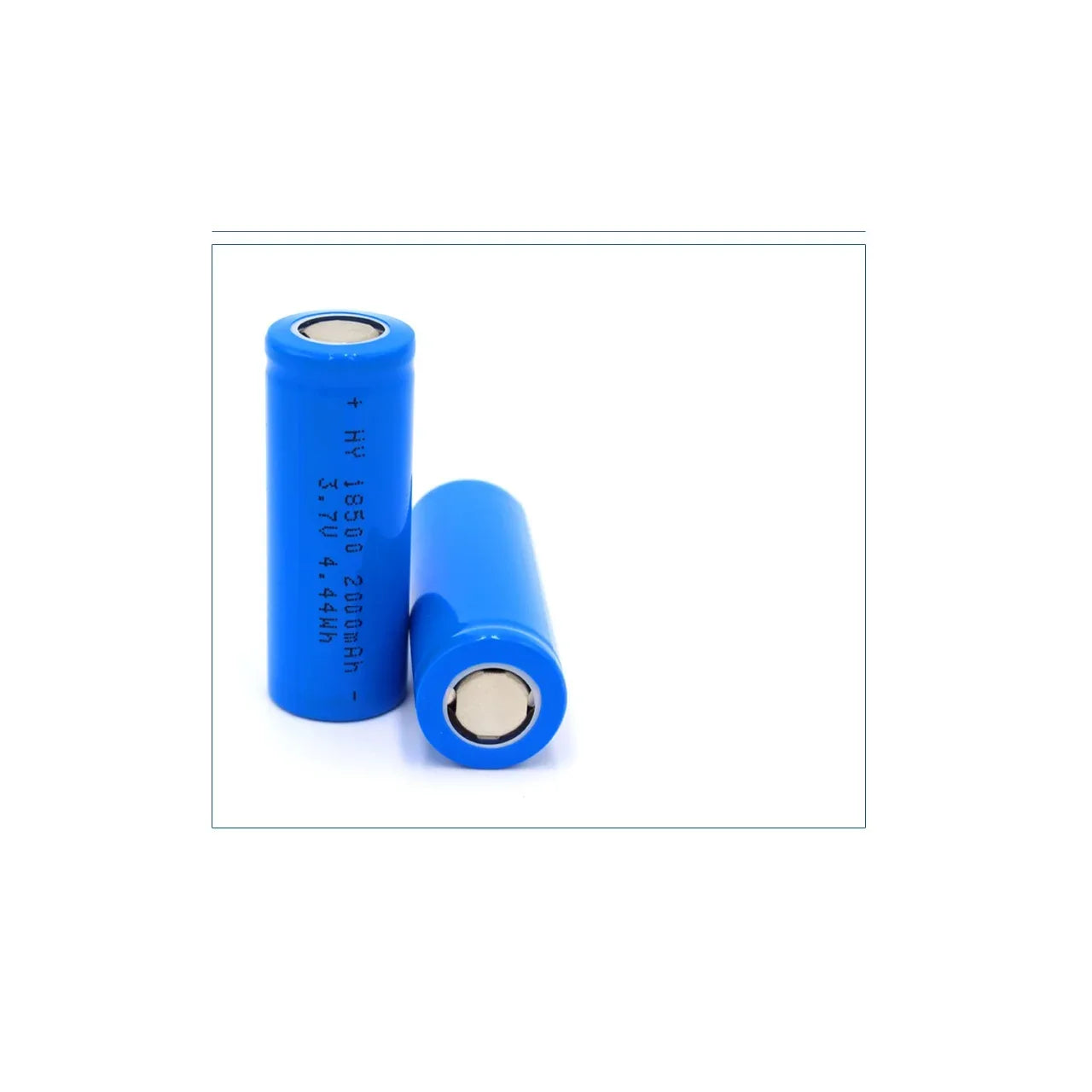 18500 Battery 3.7V Rechargeable Lithium Batteries 2000mah Flat Top capacity Electric Toy Loudspeaker Flashlight LED