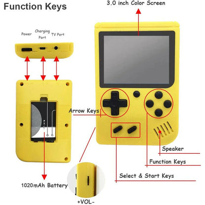 Built-in 400/500/800 Classic games arcade retro Console games console for Game boy Emulator TV Video Game Handheld Game Player
