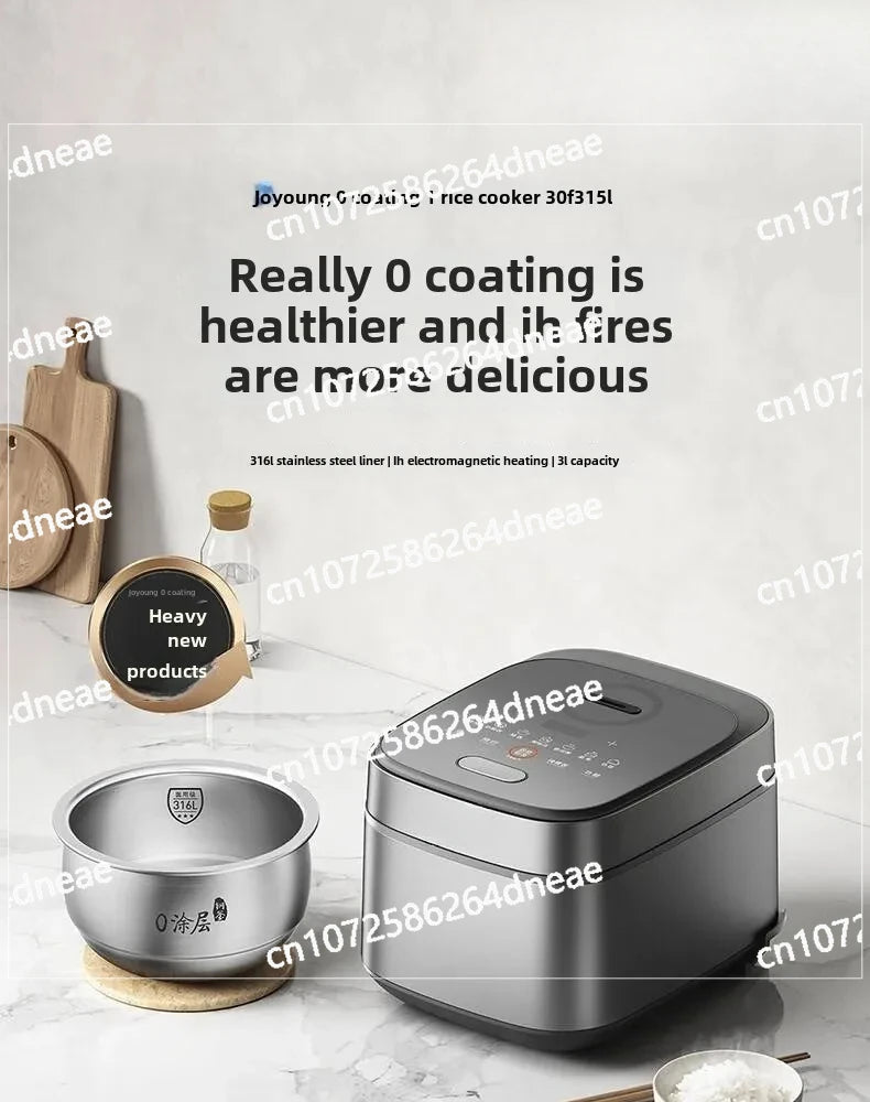 Joyoung Electric Rice Cooker 316  IH Electromagnetic Heating 3L Multi Functional  Intelligent Rice Cooker F-30F315L