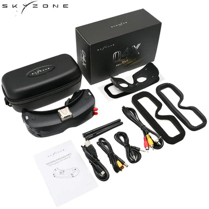SKYZONE SKY04X PRO / SKY04O Pro FPV Goggles 5.8Ghz 48CH 1920*1080 DVR Video Glasses for RC Drone Airplane by PDG ibma