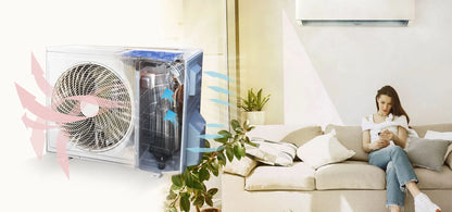 A+++ 220V 9000 / 12000 / 18000 / 24000 BTU CE RoHS Approved Wall Mounted Inverter Mini Split Air Conditioner