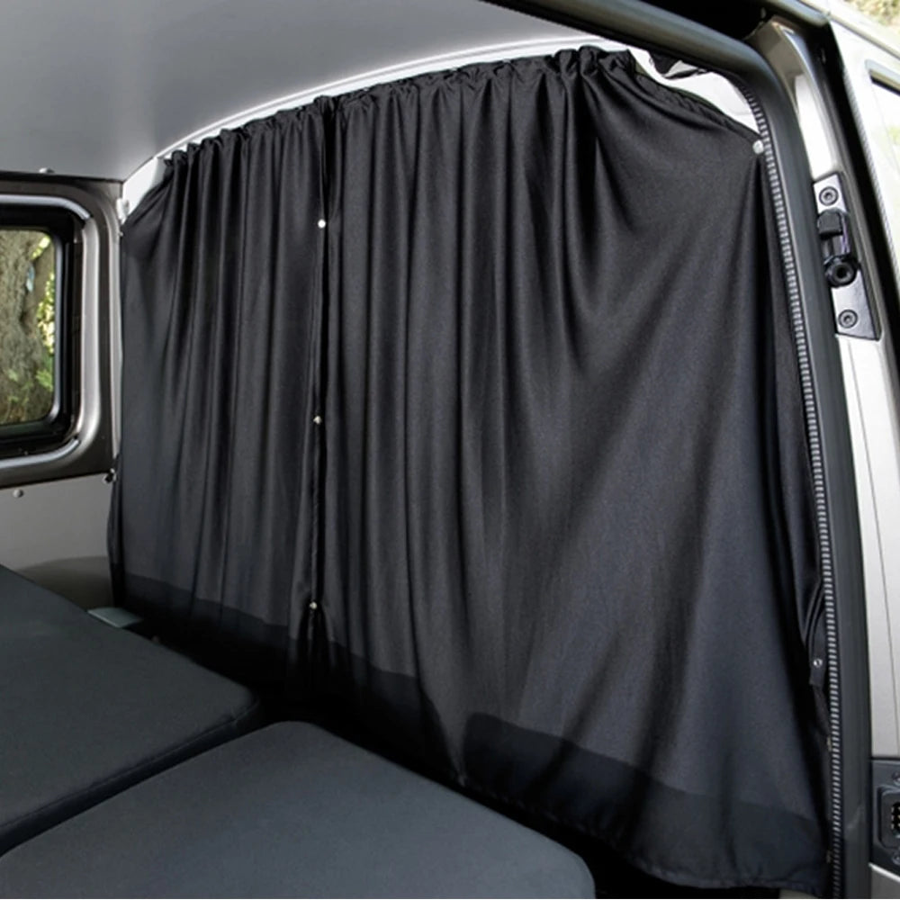 A Set CAB DIVIDER Blackout Curtain For Fiat Ducato VW T5 T6 Ford Transit Sprinter High Roof Motorhome Caravan Campervan