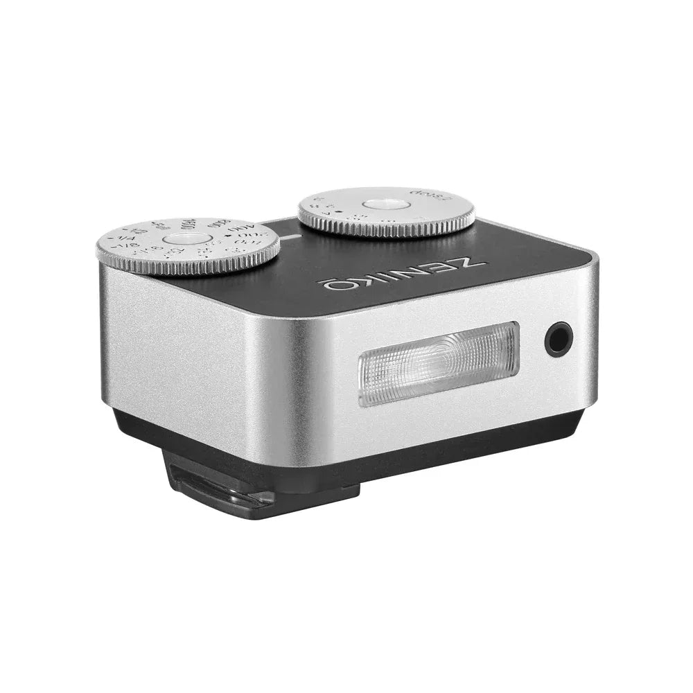 ZENIKO ZA12 Dual-Dial Flash Camera Photography Wireless Transmission for Canon Nikon Sony Fuji Olympus Speedlight Flash vs ZF08