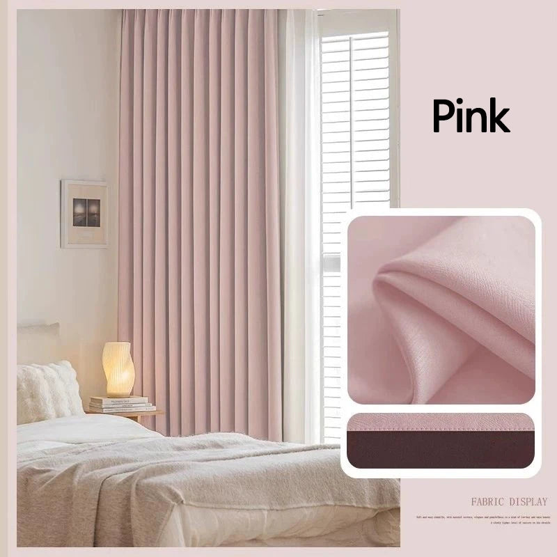 YCENTRE High Shading Rate Blackout Curtain, Blinds for Living Room, Window Treatment Drapes for Bedroom,Big size Custom Made