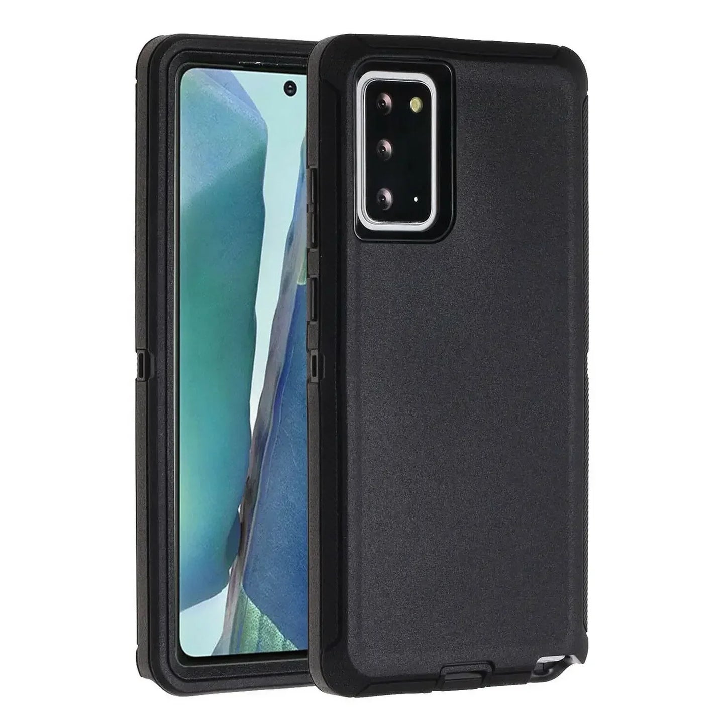 3 IN 1 Heavy Duty Shockproof Defend Case For Samsung Galaxy S20 S21 FE S22 S23 S24 Ultra S10 Plus S10E Note 10 8 9 20 Plus