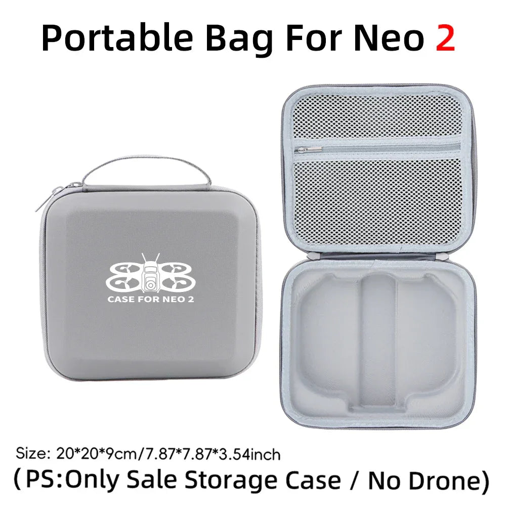 Carrying Shockproof Case For DJI NEO 2 Case Portable Storage Bag For DJI Neo 2 Drone Remote Accessories