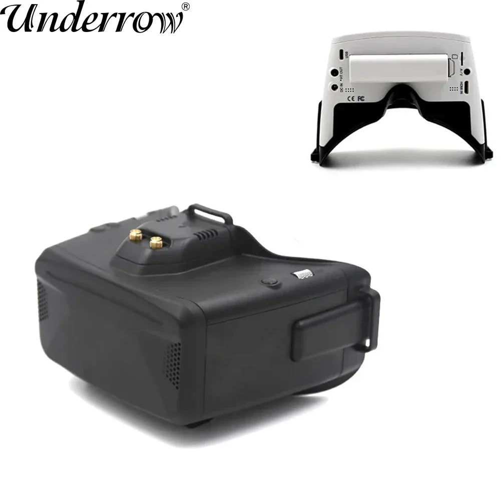 Skyzone Cobra X V4 1280X720 4.3inch Diversity 5.8GHz 48CH RapidMix Receiver Head Tracker DVR FPV Video Glasses for FPV Drone