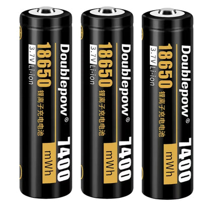 3pcs/lot 18650 lithium ion rechargeable battery 3.7v 7400mWh 18650 flashlight rechargeable battery