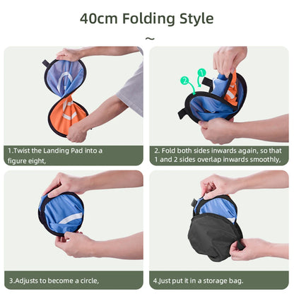 BRDRC Foldable Landing Pads for DJI Mavic 4 Pro/Air 3S/Neo 2/Mini 5 Pro/4 Pro/Mini 3/Mini 4K/2 Drone Mat Quadcopters Accessories