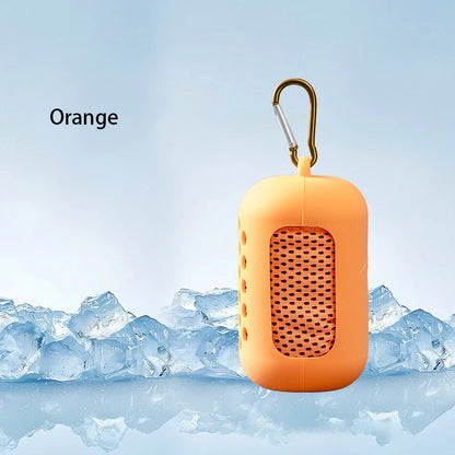 Summer Ice Silk Cold Sensation Sports Towel Outdoor Fitness Cool Towel Quick-drying Sweat-absorbing And Cooling Silicone Sleeve
