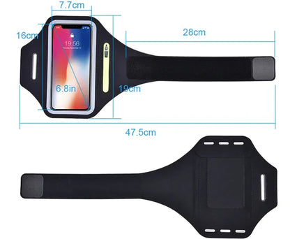 Running Bag For Phone Case On Hand Armband On The Phone Bags Accessories Wrist Armbands mp3 mp4 Bags Sport Phone Sleeve Bags