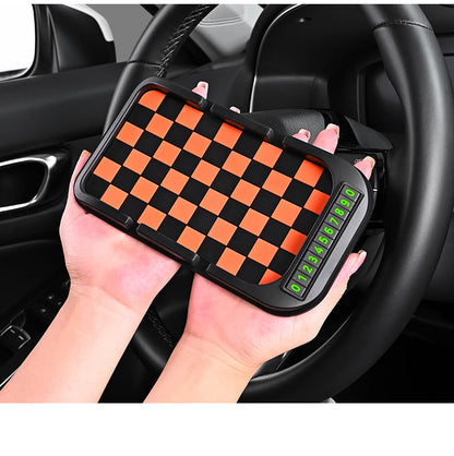 Car Phone Holder, Multifunctional, Dashboard Anti-Slip Mat, Navigation Stand, Parking Number Plate