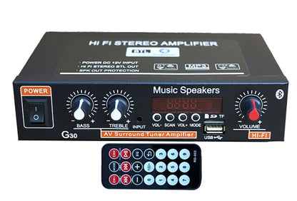 G30 G919H 1000W Home Power Amplifiers Audio Bluetooth Amplificador Subwoofer Speakers Theater Audio Sound System FM USB EU/US