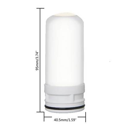 10 PCS Faucet Water Filter Ceramic Replacement Cartridge Remove Practical Durable