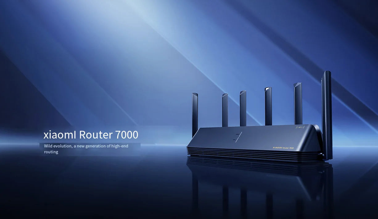 Xiaomi  Wireless Wifi 7 Router BE7000 Signal Booster Repeater Extend Gigabit Amplifier 160MHz 1GB Memory Tri-band Mesh Mi Route