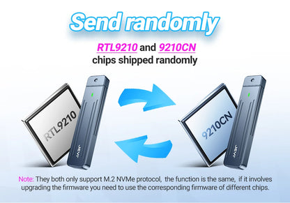 JEYI M.2 NVMe(USB 3.2 10Gbps)Direct-attach  Enclosure,USB-A Plug In-line Aluminum 2242 2280 SSD Case With Magnet Protective Case