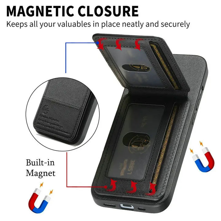 RFID Leather Luxury Case for Huawei Pura 70 Pro Plus 5G Card Cover Flip Back Shell Huawei Pura 70 Ultra Pura70 Pro+ Phone Cover