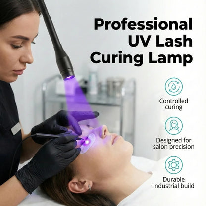 10W Lash UV Curing Lamp Floor with Foot Switch False Eyelash Extension Nail Dryer Grafting Glue Fast Curing Light