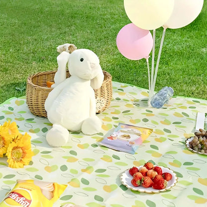 Foldable & Portable Picnic Blanket Thickened Waterproof Beach Blanket Lightweight Camping Tent Grassland Mat For Parties Travels
