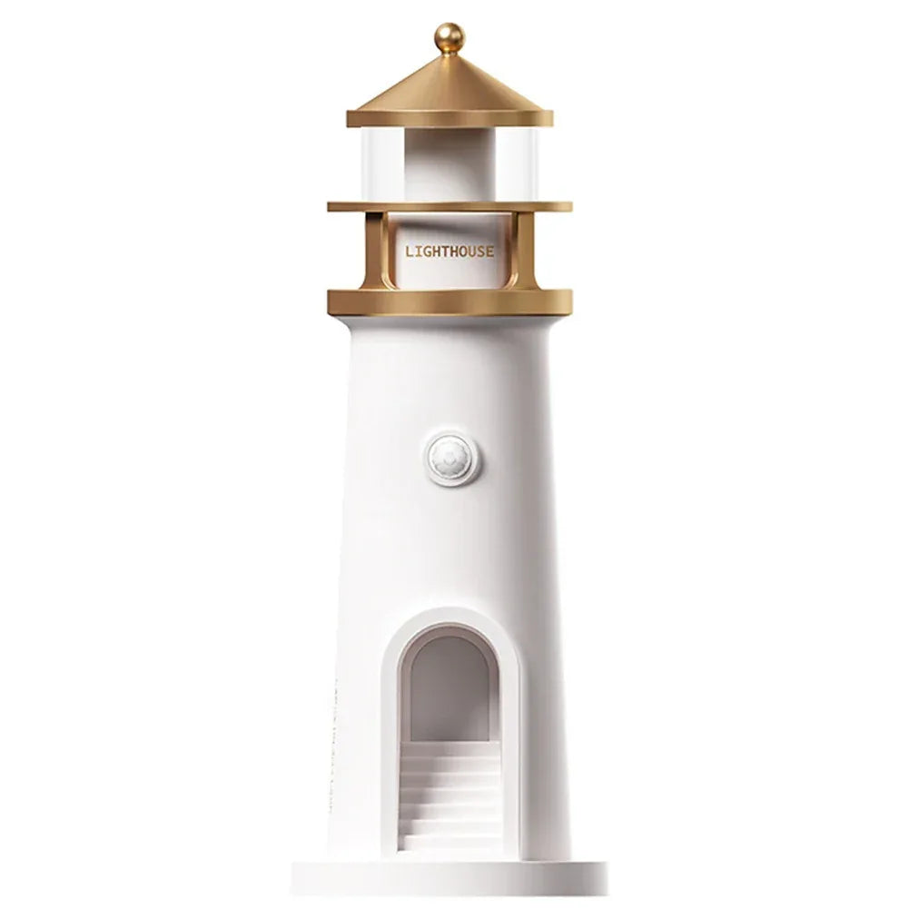 Lighthouse Projection Light Beacon Projector Light Decorative Creative Desktop Light Multi-Function for Living Room Bedroom