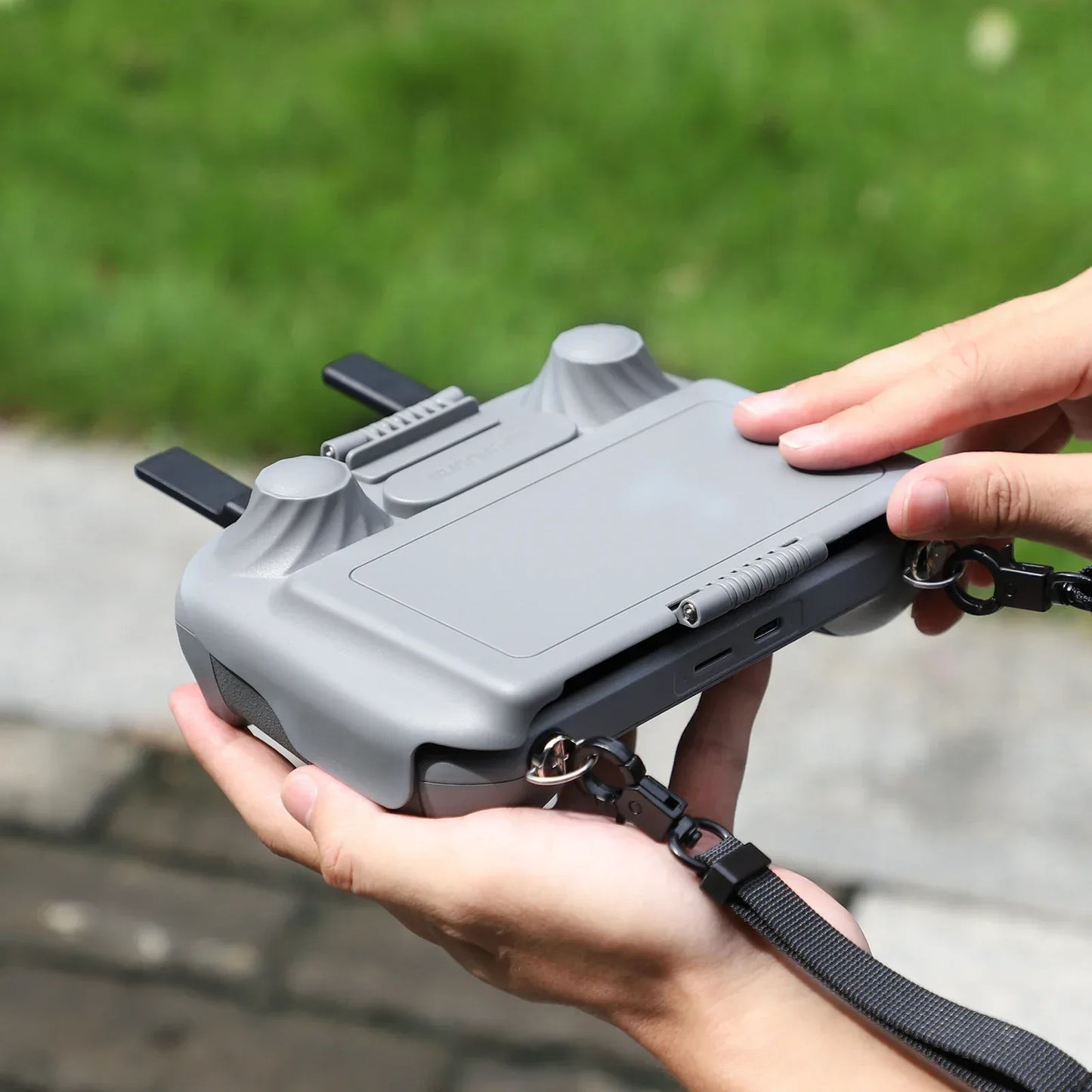 Controller Cover for DJI AIR 3 RC 2 Sun Hood for DJI RC Remote Controller Cover Lanyard Strap Tempered Glass Case Accessories