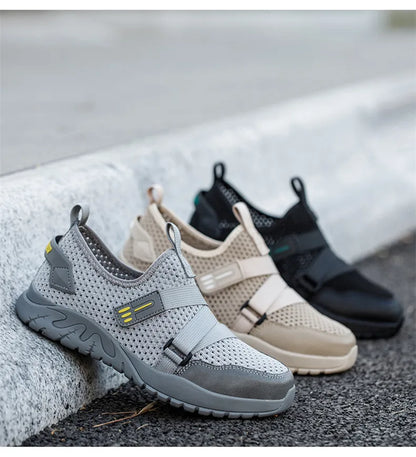 Breathable Summer safety shoes anti-puncture safety work sneakers plastic toe safety shoes 6kv insulated electrician work shoe