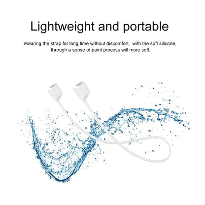 Silicone Wireless Bluetooth Headphone Neck Strap Cord String For AirPods Pro 1 2 3 Magnetic Anti-Lost Silicone Earphones Rope