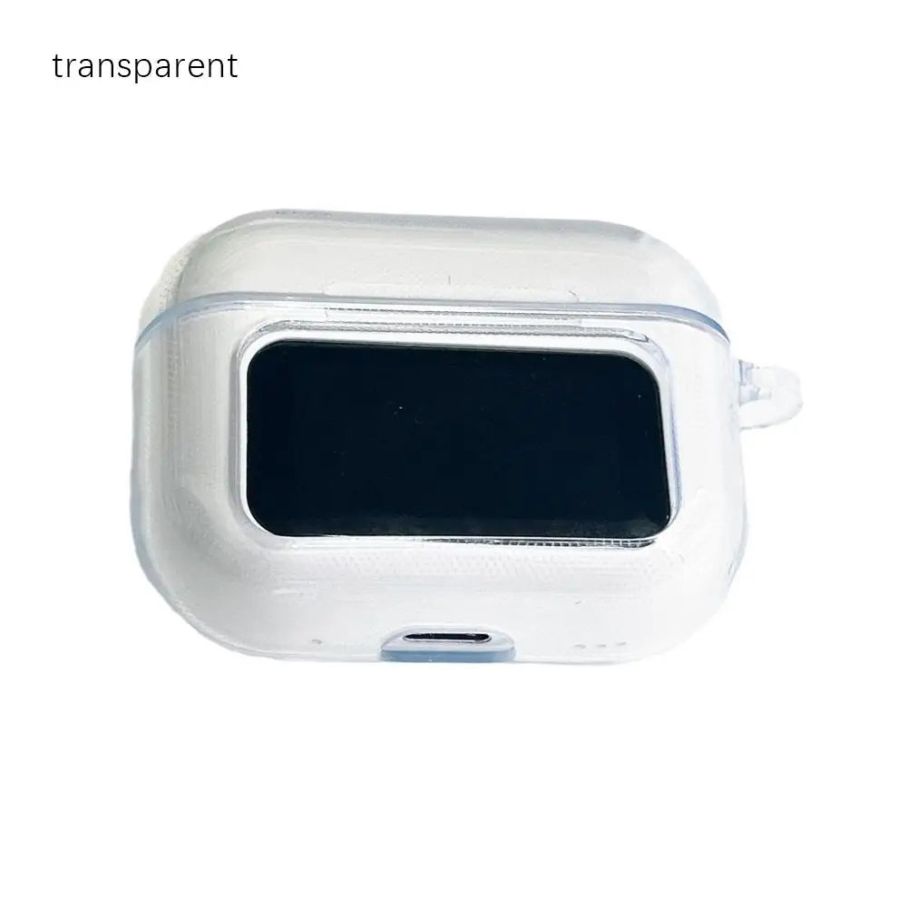 For A9 Pro Headset Case Earphone Case For Airpods Protective Cover Anti-Fall Shockproof Dustproof Transparent Silicone Case