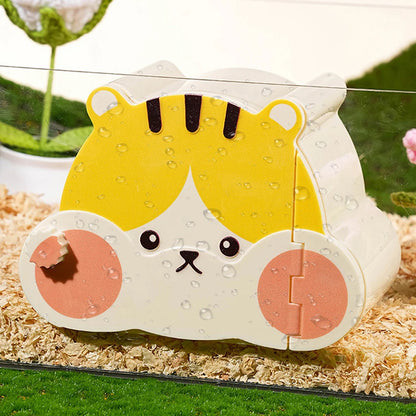Visual Hamster Nest Flower Branch Mouse Evacuation House Four Seasons Universal Cartoon Magnetic Cage Observation House