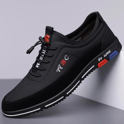 Extra Large Men's Shoes Casual Soft Bottom Leather Spring Autumn New Style 46 47 48 Trendy Shoes Comfortable Rubber Sole