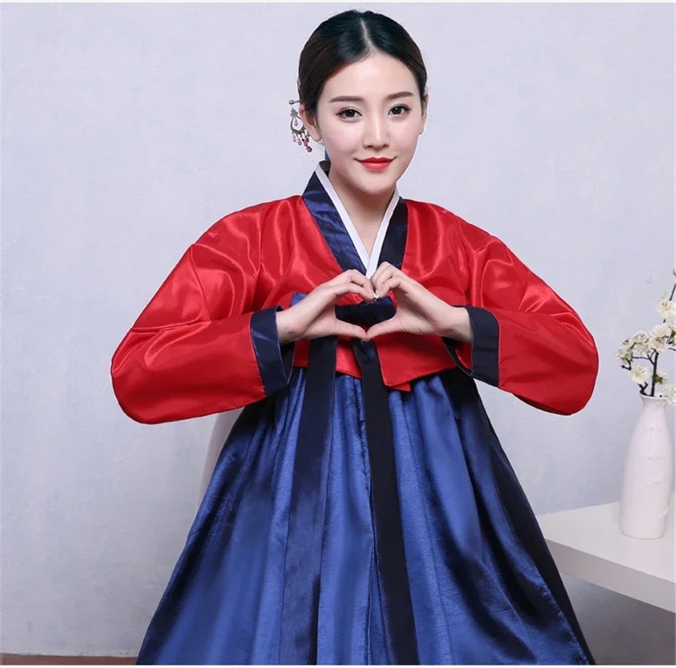 Robe Hanbok pour femmes, mode coréenne, Costumes anciens, fête traditionnelle, palais asiatique, vêtements de spectacle Cosplay,