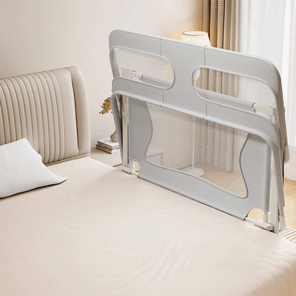 Baby Bedside Crib 120x50cm, Parent Bed Crib, Bed Rail/Fall Protection Alternative for Children's Bed, Baby Box Spring Bed