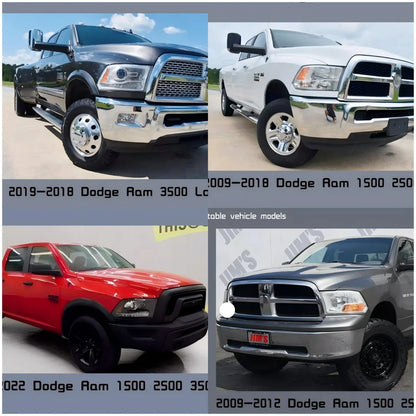 1pcs Full LED Headlight Fit for 2009-2018 Dodge Ram 1500 2500 3500 Sequential Turn Signal&DRL Headlights
