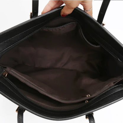 Women Large Capacity Bucket Tote Bag Shoulder Handbag Mommy Bag Work Travel Casual Purse