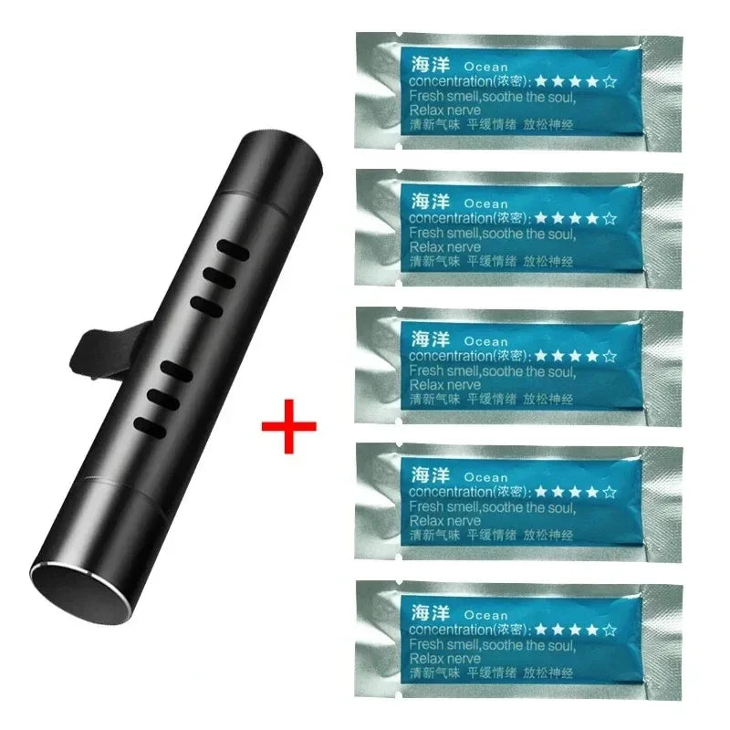 5/15pcs Car Air Freshener Smell In The Car Styling Air Vent Perfume Parfum Flavoring For Auto Interior Accessorie Air Freshener