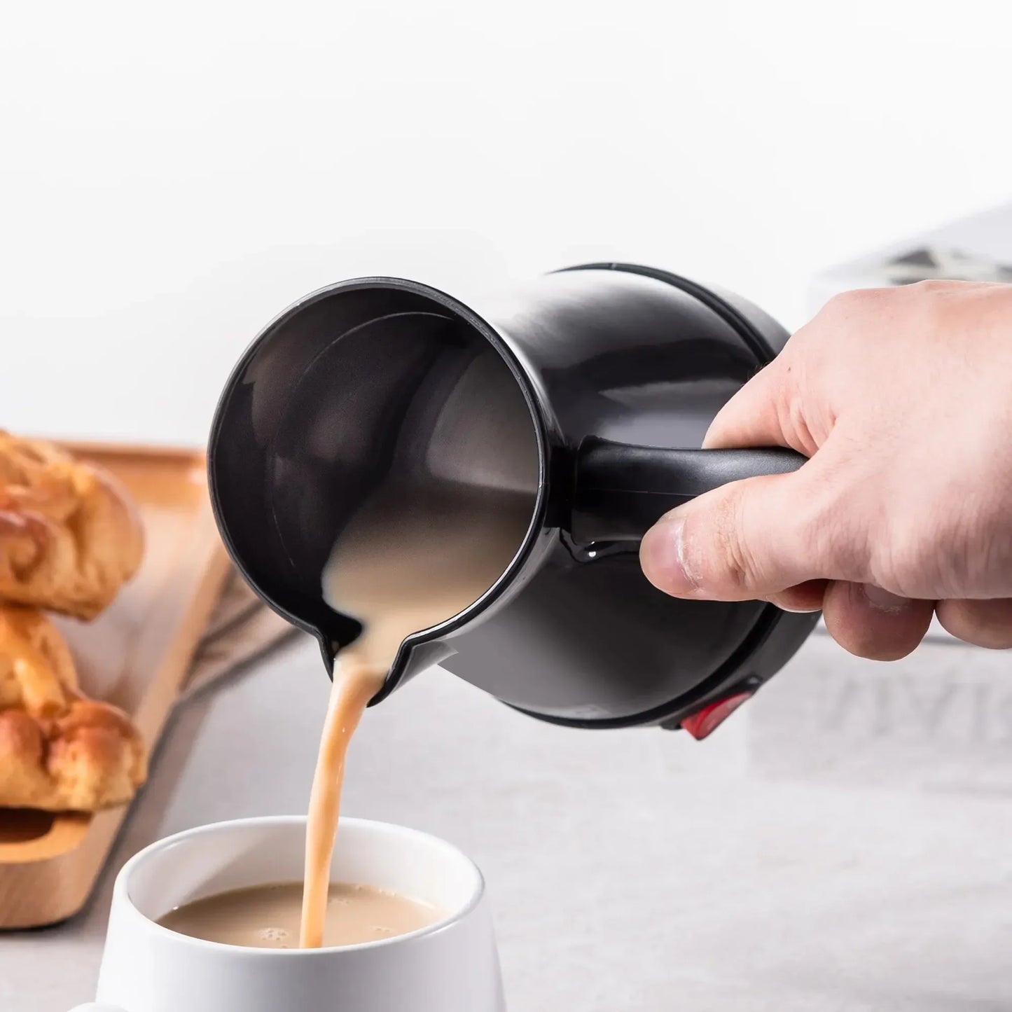 DSP Turkish Coffee Maker Pot 300ML Portable Electrical Tea Coffee Espresso Pot Boiled