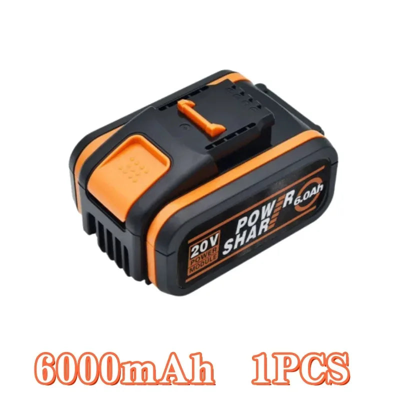 Pour Worx WA3551 4.0-10Ah batterie 20V batterie pour outil électrique sans fil WA3572 WA3553 WX390 batterie de rechange🛒