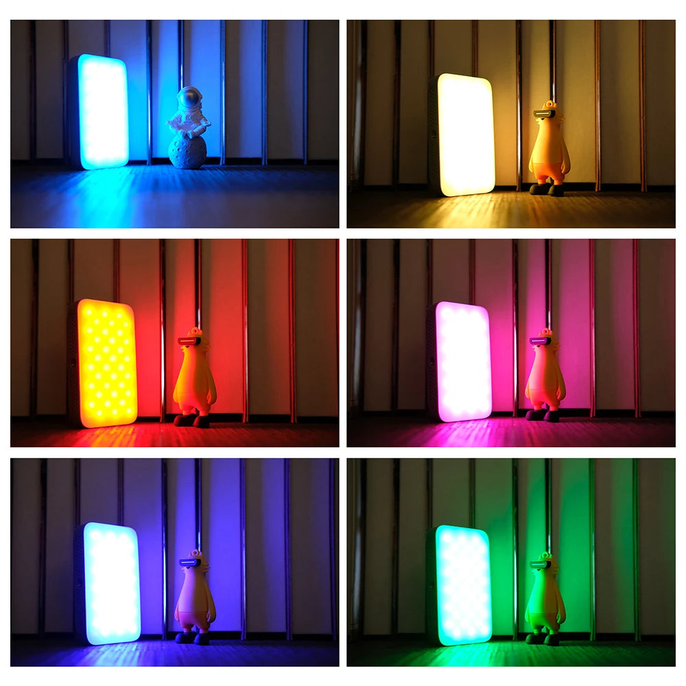 VILTROX Weeylite S05 Full-Color RGB Fill Light Led Live Photography Video VLOG Atmosphere Color-Changing Lighting App To Control