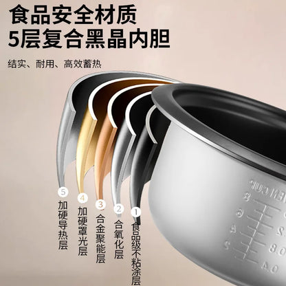 2026 1.5-6L Multifunctional Electric Rice Cooker Pressure Cooker Household & Commercial Use